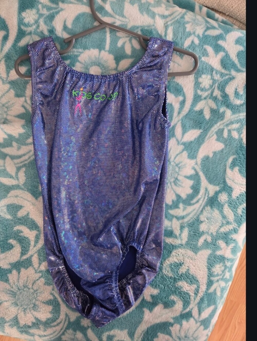 Sparkling Royal Blue Sequin Top - Size 12/14